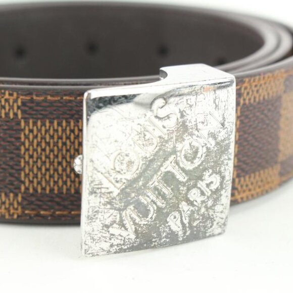 Louis Vuitton 90/36 Damier Ebene Belt 16lv31 main image 9